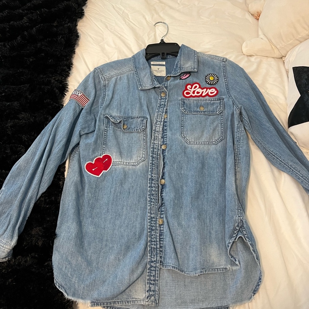 Denim Button up